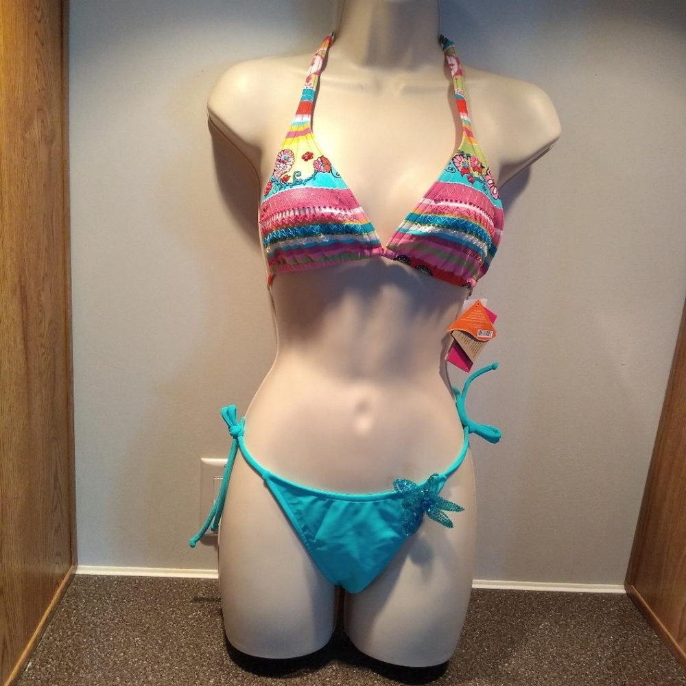 CIA.MARITIMA Brazilian Lemon Top/ Tanga Bottom Set